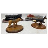 Resin Avon Train Engines (92-93) & Dogs