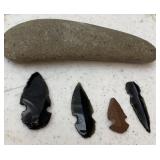 Obsidian Arrowheads