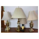 (4) Table Lamps