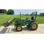 John Deere 770 Diesel Tractor with Front Loader