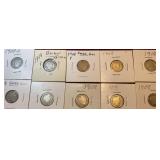 1908 & 1908-D Barber Silver Dimes