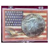 2002 American Silver Eagle Coin