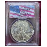 PCGS 1993 Silver Eagle (Uncir)