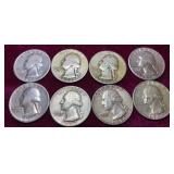 Washington Silver Quarters