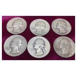 Washington Silver Quarters