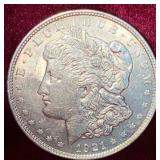 1921 Morgan Silver Dollar