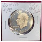 1978-S Eisenhower Proof Dollar