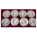 Washington Silver Quarters