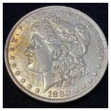 1880-O Morgan Silver Dollar
