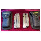 (2) Guidesman Multi-Tools & Cases