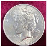 1923 Peace Silver Dollar