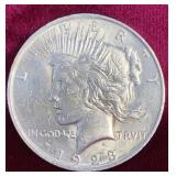 1923 Peace Silver Dollar