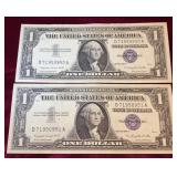 Series 1957A Blue Seal Silver Certificates