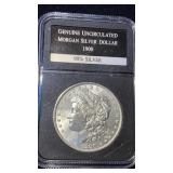 PCS Uncirculated 1900 Morgan Silver Dollar