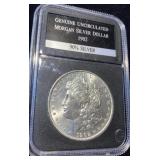 PCS Uncirculated 1902 Morgan Silver Dollar