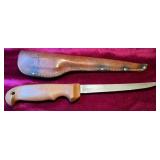 Case XX Filet Knife & Leather Sheath