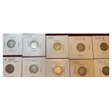 1914 & 1914-D Barber Silver Dimes