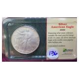 2005 American Silver Eagle Coin
