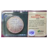 2005 American Silver Eagle Coin