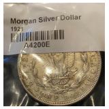 1921 Morgan Silver Dollar