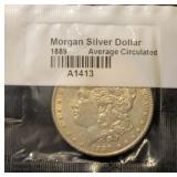 1889 Morgan Silver Dollar
