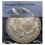 1921 Morgan Silver Dollar