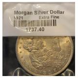 1921 Morgan Silver Dollar