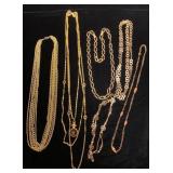 Multistrand and long necklaces