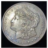 1921-D Morgan Silver Dollar