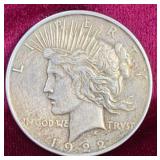 1922-D Peace Silver Dollar