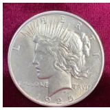 1925 Peace Silver Dollar