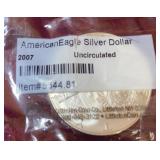2007 American Silver Eagle