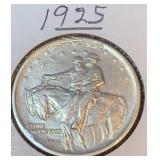 1925 Stone Mountain Silver Half Dollar coin