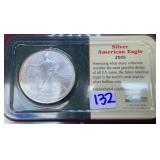 2005 American Silver Eagle Coin