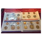 (2) 1987 Uncir Coin Sets