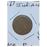 1877 Indian Cent (AG-3)