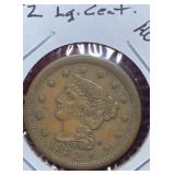1832 Large Cent (AU+)