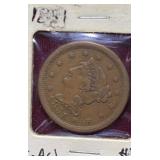1851 Large Cent (XF-AU)