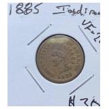 1885 Indian Head Penny (VF-20)
