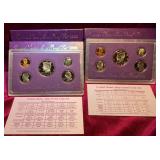 1992 & (2) 1993 United States Proof Sets