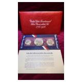 US Mint Bicentennial Silver Uncir Set