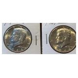 1964 & 1964-D Kennedy Silver Halves