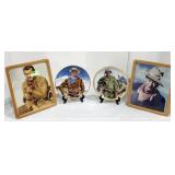John Wayne Plates & Pictures