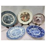 Collector Plates (5) Currier & Ives