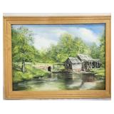 Oil Painting,  framed &  signed
