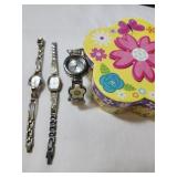 Wrist Watches  -3, Relic (2) Geneva (1)