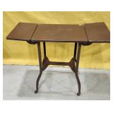Typewriter Table on casters
