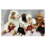 Ty Beanie Babies & Buddies, Monkeys