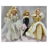 3 Barbies