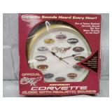 50th Anniversary Corvette Clock